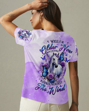 Running Against The Wind Horses Women's All Over Print Shirt - Tlnz0807253