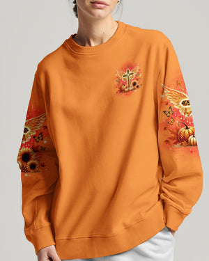 Fall For Jesus He Never Leaves Women's All Over Print Shirt - Tlnz0808244