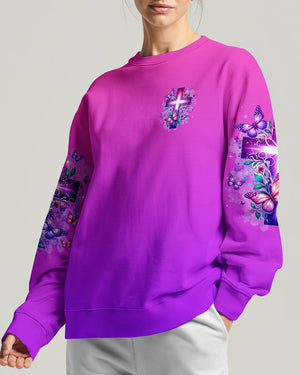 When God Steps In Miracles Happen Women's All Over Print Shirt - Tlnz1007242