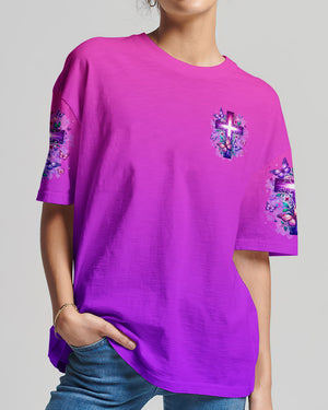 When God Steps In Miracles Happen Women's All Over Print Shirt - Tlnz1007242