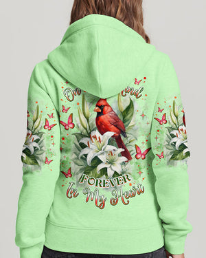 Always On My Mind Forever In My Heart Cardinal Women's All Over Print Shirt - Tlnz1203253
