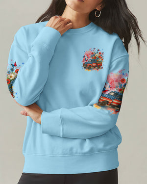 Jesus Take The Wheel Women's All Over Print Shirt - Tlnz1205252