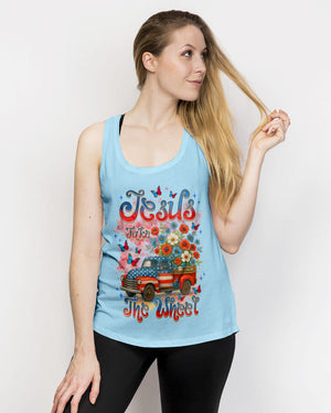 Jesus Take The Wheel Women's All Over Print Shirt - Tlnz1205252