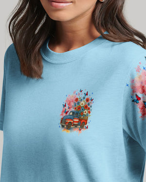 Jesus Take The Wheel Women's All Over Print Shirt - Tlnz1205252