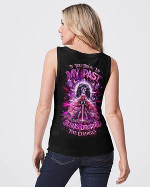 Jesus Dropped The Charges Lion Warrior Women's All Over Print Shirt - Tlnz1306244