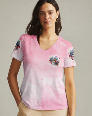 Cardinals Appear When Angels Are Near Women's All Over Print Shirt - Tlnz1401252