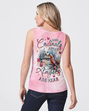 Cardinals Appear When Angels Are Near Women's All Over Print Shirt - Tlnz1401252