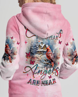 Cardinals Appear When Angels Are Near Women's All Over Print Shirt - Tlnz1401252