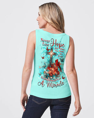 God Will Send You A Miracle Cardinal Women's All Over Print Shirt - Tlnz1412243