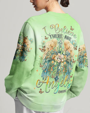 I Believe There Are Angels Among Us Women's All Over Print Shirt - Tlnz1510243