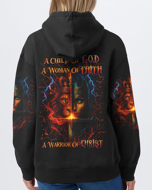 A Child Of God A Woman Of Faith Women's All Over Print Shirt - Tlnz1606254