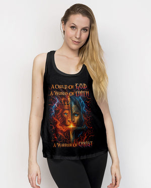 A Child Of God A Woman Of Faith Women's All Over Print Shirt - Tlnz1606254