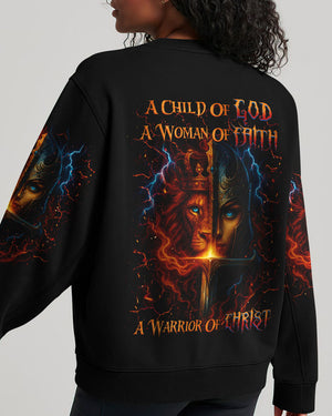 A Child Of God A Woman Of Faith Women's All Over Print Shirt - Tlnz1606254