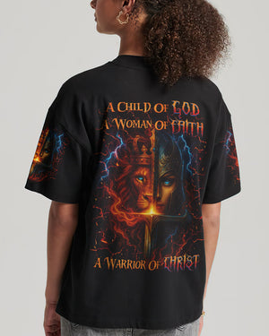 A Child Of God A Woman Of Faith Women's All Over Print Shirt - Tlnz1606254