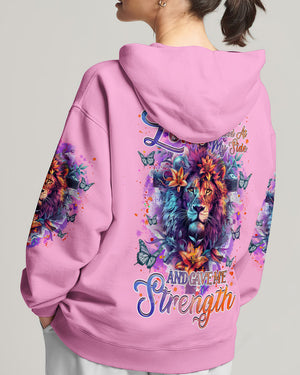The Lord Stood At My Side Lion Women's All Over Print Shirt - Tlnz1904244