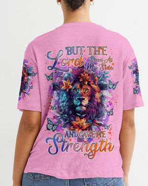 The Lord Stood At My Side Lion Women's All Over Print Shirt - Tlnz1904244
