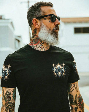 Jesus Dropped The Charges Lion Men's All Over Print Shirt - Tlnz2105245