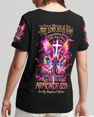 I'm A Warrior Of God Women's All Over Print Shirt - Tlnz2204243