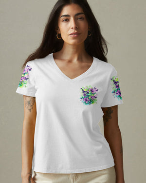 I Believe In God Lilies Women's All Over Print Shirt - Tlnz2205253