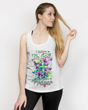 I Believe In God Lilies Women's All Over Print Shirt - Tlnz2205253