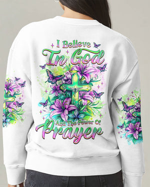 I Believe In God Lilies Women's All Over Print Shirt - Tlnz2205253