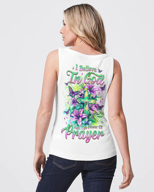 I Believe In God Lilies Women's All Over Print Shirt - Tlnz2205253
