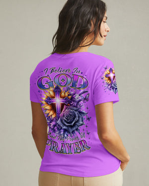 I Believe In God Women's All Over Print Shirt - Tlnz2509244