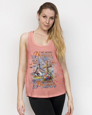 A Day Without Prayer Is A Day Without Power Women's All Over Print Shirt - Tlnz2805243