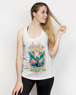 I Would Rather Stand With God Warrior Women's All Over Print Shirt - Tlpq0204243