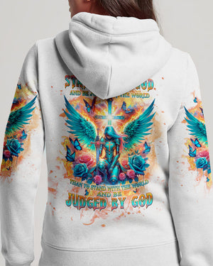 I Would Rather Stand With God Warrior Women's All Over Print Shirt - Tlpq0204243