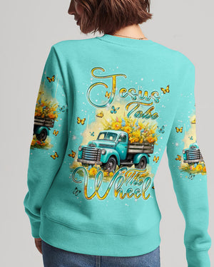Jesus Take The Wheel Women's All Over Print Shirt - Tlpq0405242