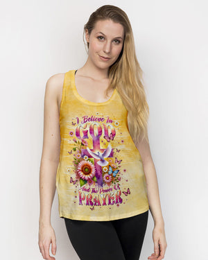 I Believe In God Dove Women's All Over Print Shirt - Tlpq1008241