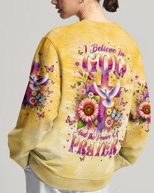 I Believe In God Dove Women's All Over Print Shirt - Tlpq1008241