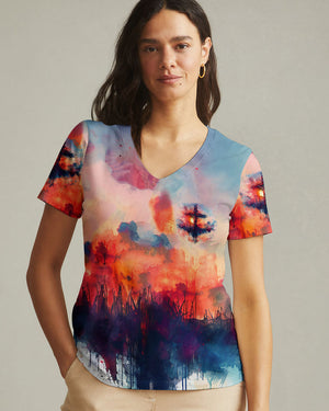 Forgiven Women's All Over Print Shirt - Tlpq1110241