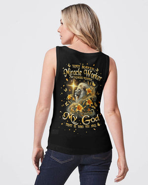 Way Maker Lion Cross Women's All Over Print Shirt - Tlpq1307241