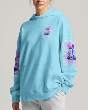 When God Steps In Miracles Happen Lamb Women's All Over Print Shirt - Tlpq2106241