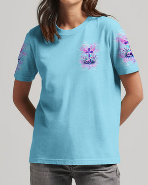 When God Steps In Miracles Happen Lamb Women's All Over Print Shirt - Tlpq2106241