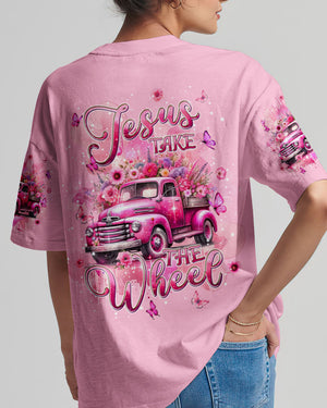 Jesus Take The Wheel Women's All Over Print Shirt - Tlpq2604244