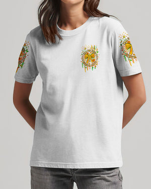 Fall For Jesus He Never Leaves Bow Cross Women's All Over Print Shirt - Tlpq2607243