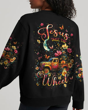 Jesus Take The Wheel Women's All Over Print Shirt - Tlpq2809242