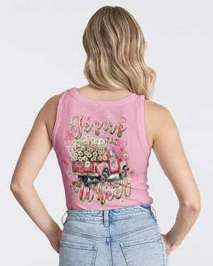 Jesus Take The Wheel Women's All Over Print Shirt - Tlpq2907243