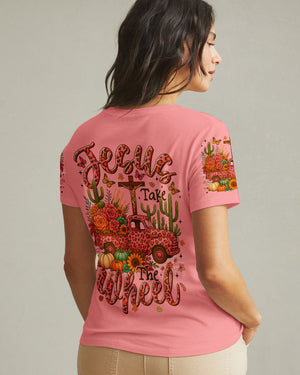 Jesus Take The Wheel Women's All Over Print Shirt - Tltr0108253