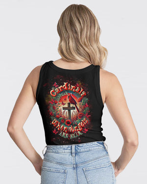 Cardinals Appear When Angels Are Near Women's All Over Print Shirt - Tltr0201252