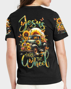 Jesus Take The Wheel Women's All Over Print Shirt - Tltr0202241