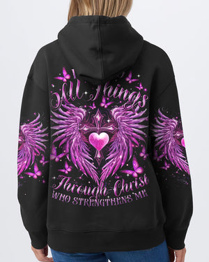 I Can Do All Things Wings Women's All Over Print Shirt - Tltr0310244