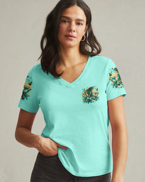 A Child Of God A Woman Of Faith Women's All Over Print Shirt - Tltr0412244