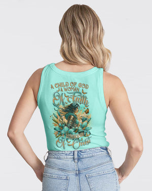 A Child Of God A Woman Of Faith Women's All Over Print Shirt - Tltr0412244