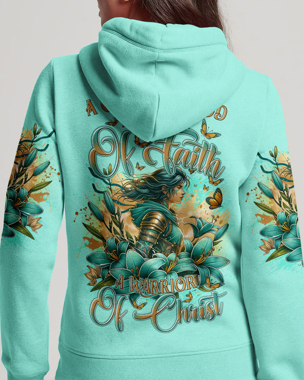A Child Of God A Woman Of Faith Women's All Over Print Shirt - Tltr0412244