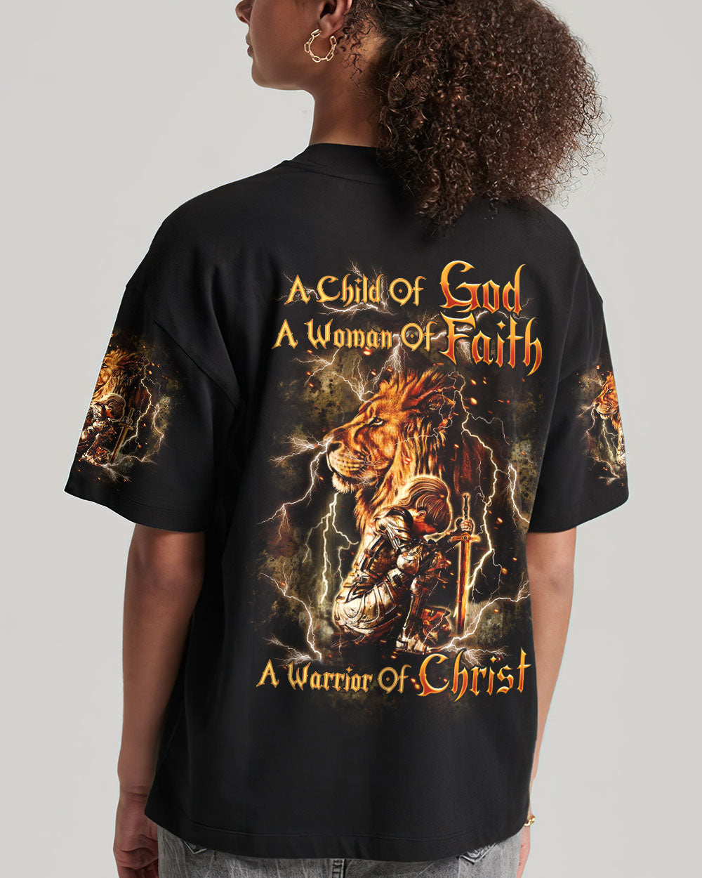 A Child Of God A Woman Of Faith Women's All Over Print Shirt - Tltr0608242
