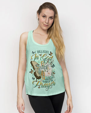 I Believe In God Butterfly Women's All Over Print Shirt - Tltr0612243